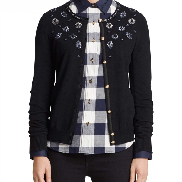 Draper James Sweaters - Draper James Franklin Embellish cashmere Cardigan